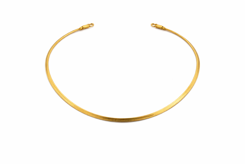 Kette mit Fischgrätenmuster