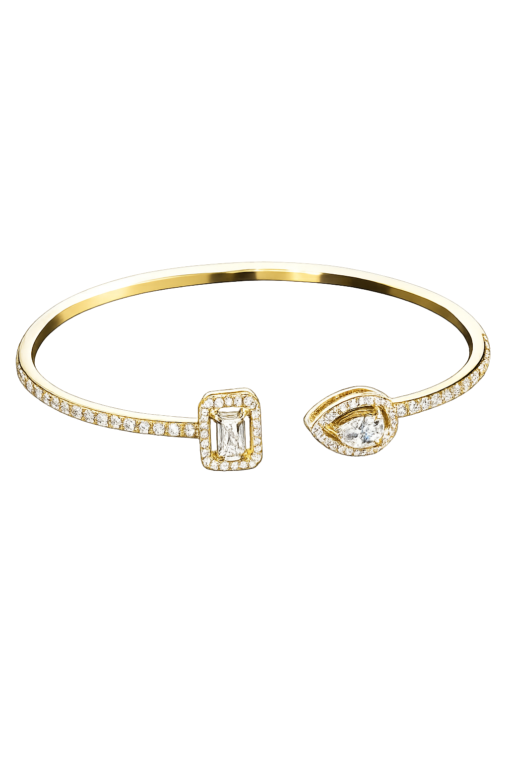 Armreif mit Steinchen