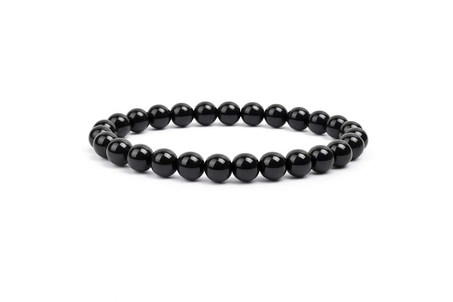Perlenarmband "schwarz"