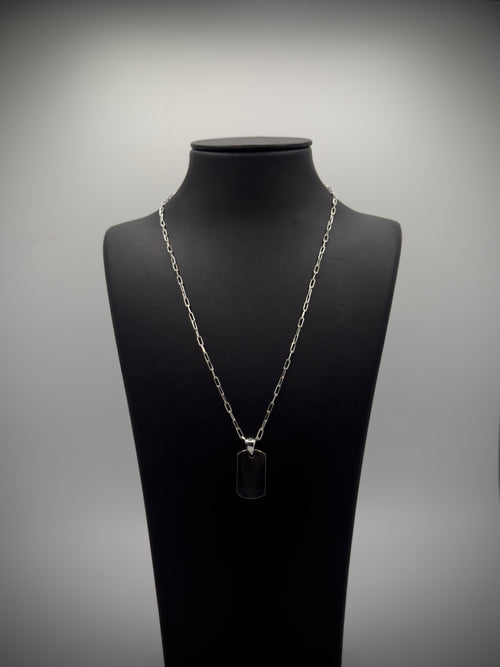 Anhänger rechteck-oval